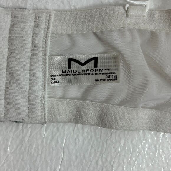 Maidenform DM1188 Casual Comfort Lined Convertible Bralette Size 36C - Picture 4 of 8
